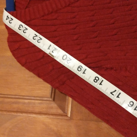 Gitano woman's size 26/28-cotton 3/4 sleeve v-neck sweater - Picture 5 of 7